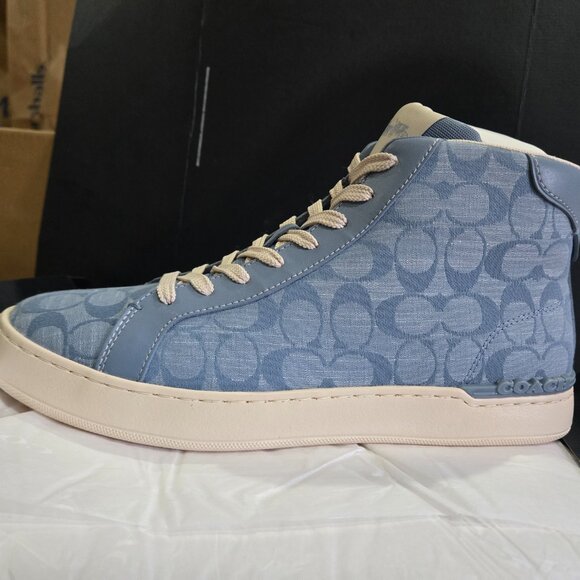 Men's Clip High Top - Cornflower _Size 11D - Picture 3 of 4